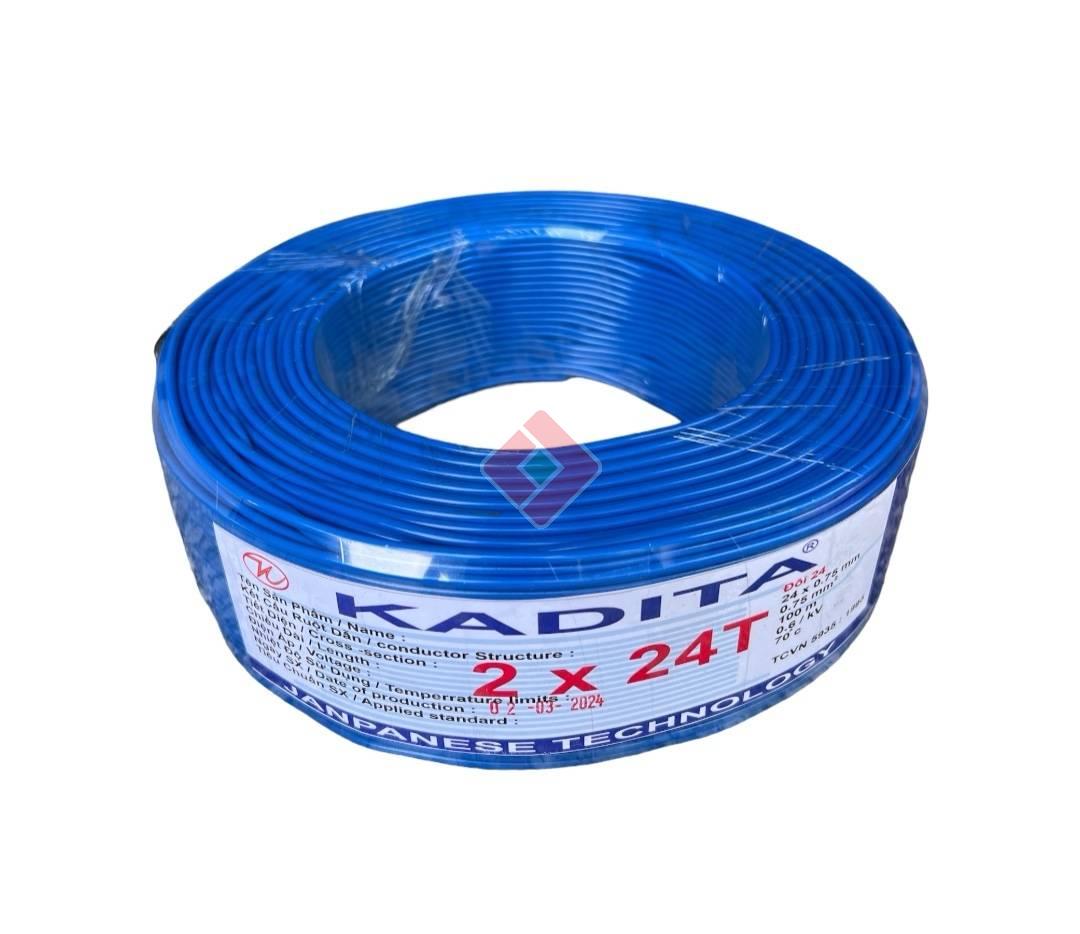 Dây điện KADITA 2x0.75mm