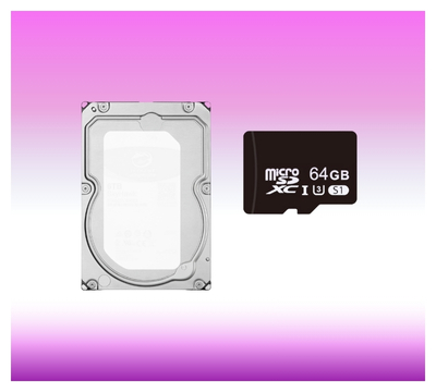 Ổ cứng và thẻ nhớ