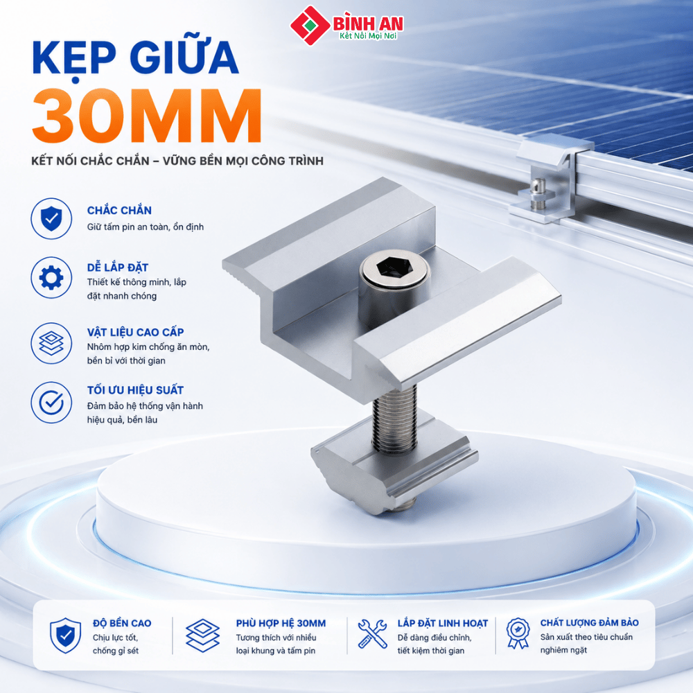 Kẹp giữa 30mm