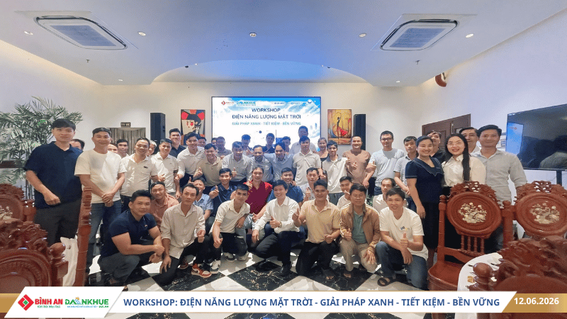 Workshop ĐIỆN NĂNG LƯỢNG MẶT TRỜI